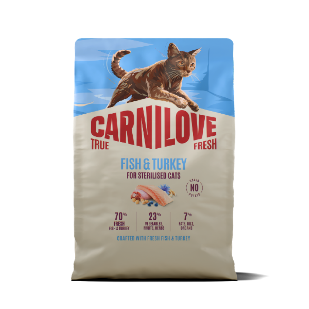 Carnilove Carnilove True Adult Dry Cat Food pet food packaging
